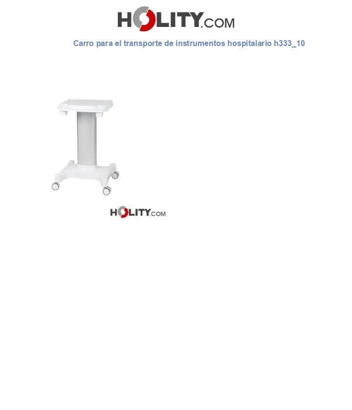Carro para el transporte de instrumentos hospitalario h333_10