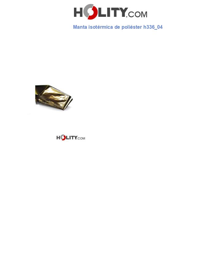 Manta isotérmica de poliéster h336_04