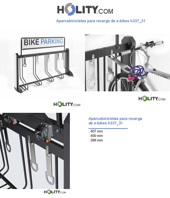 Aparcabicicletas para recarga de e-bikes h337_31