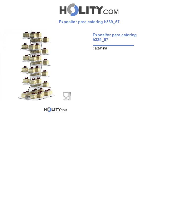 Expositor para catering h339_57