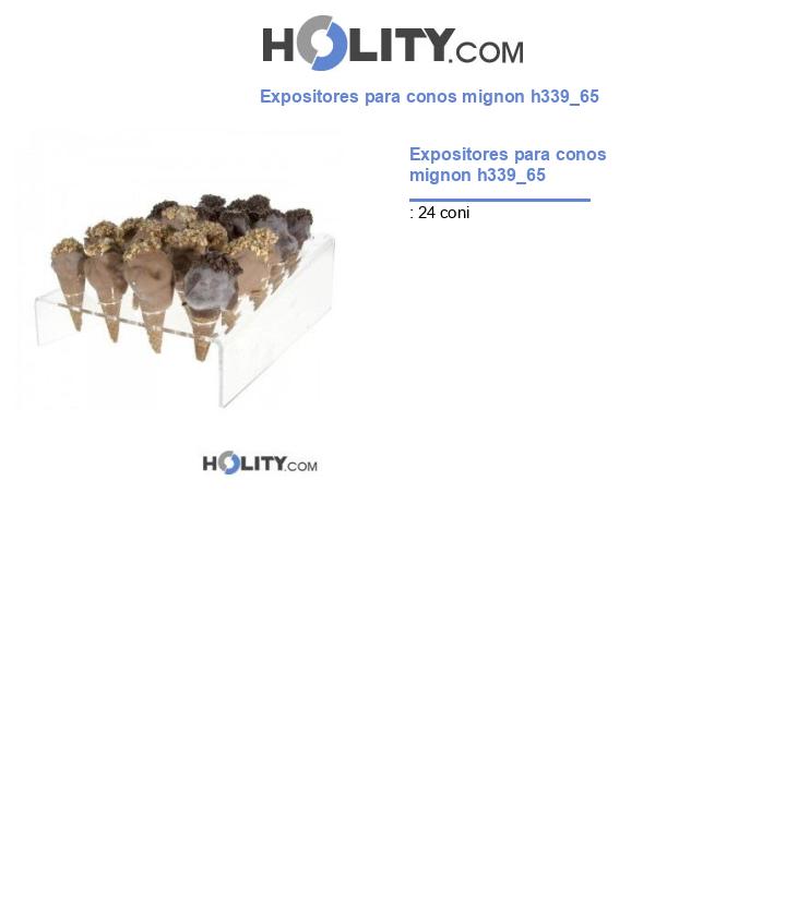 Expositores para conos mignon h339_65