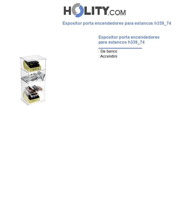 Expositor porta encendedores para estancos h339_74