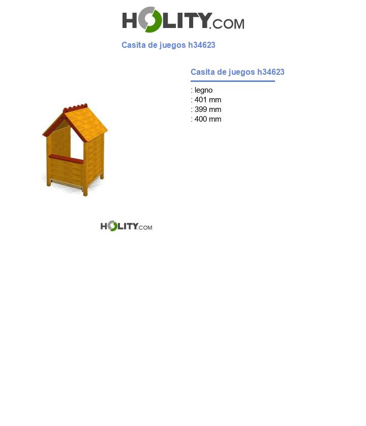 Casita de juegos h34623