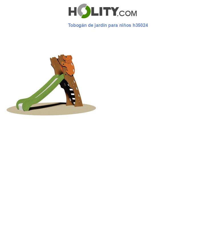 Tobogán de jardín para niños h35024