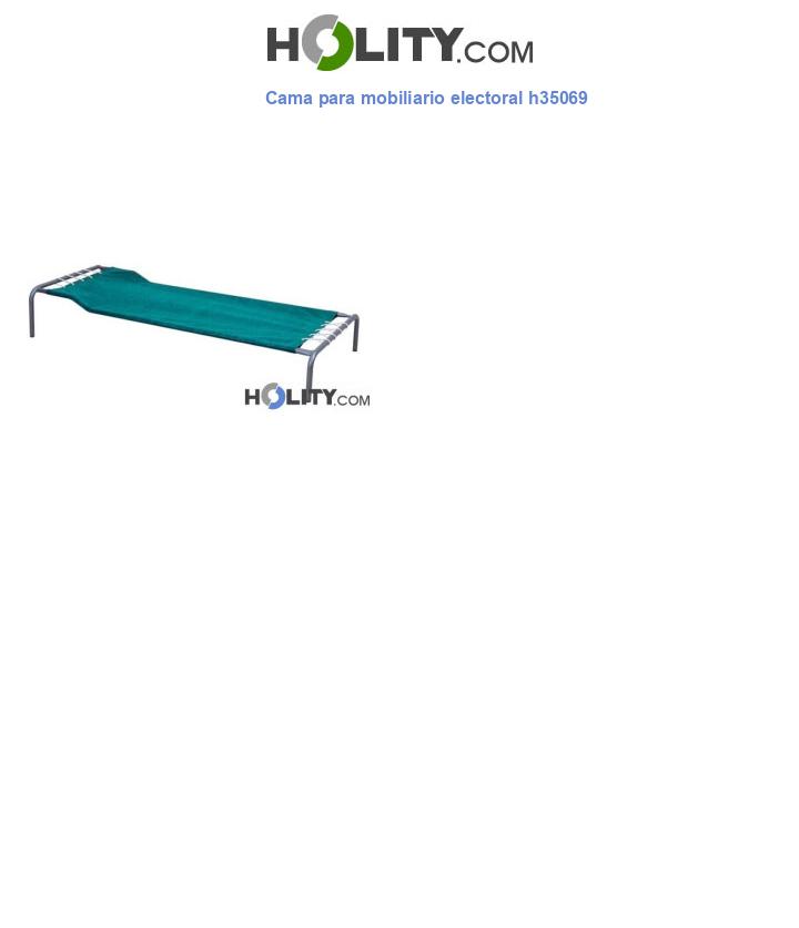 Cama para mobiliario electoral h35069