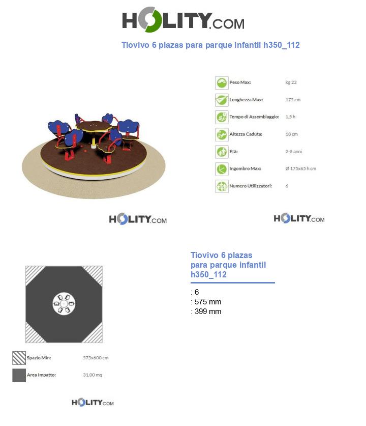 Tiovivo 6 plazas para parque infantil h350_112