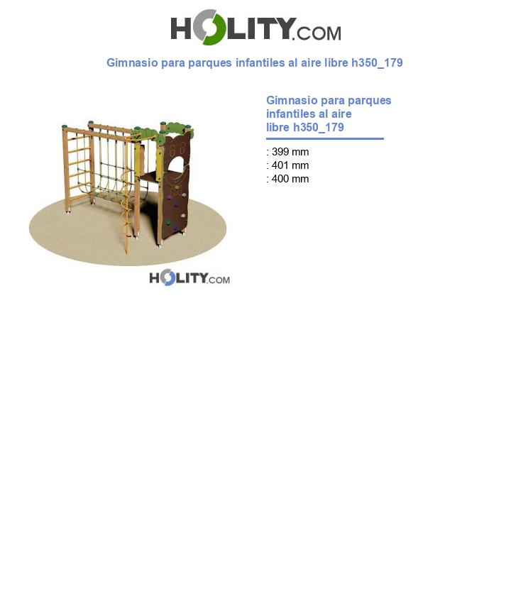 Gimnasio para parques infantiles al aire libre h350_179