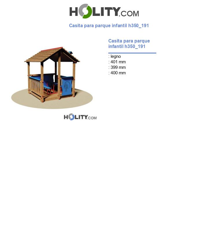 Casita para parque infantil h350_191