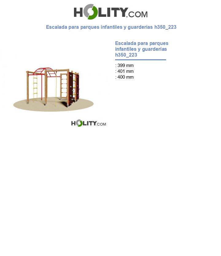 Escalada para parques infantiles y guarderías h350_223