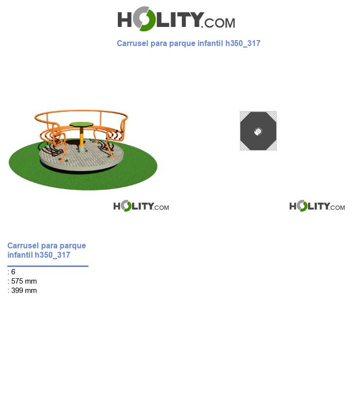 Carrusel para parque infantil h350_317