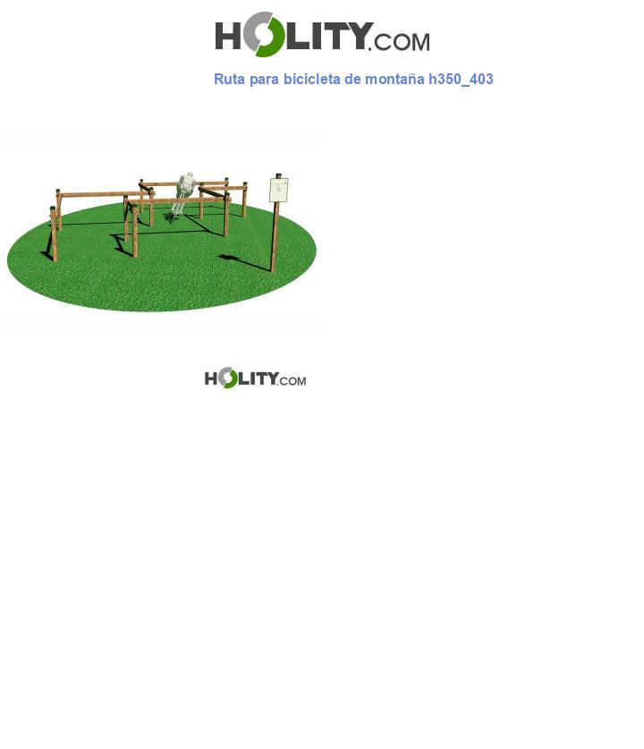 Ruta para bicicleta de montaña h350_403