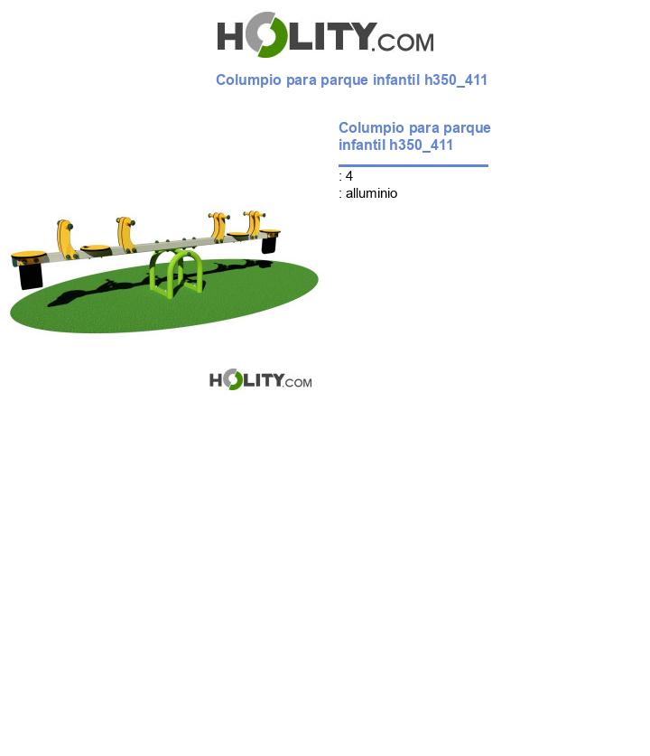 Columpio para parque infantil h350_411