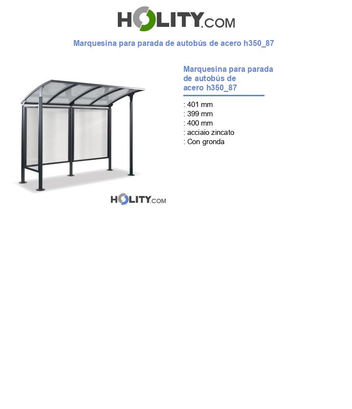Marquesina para parada de autobús de acero h350_87