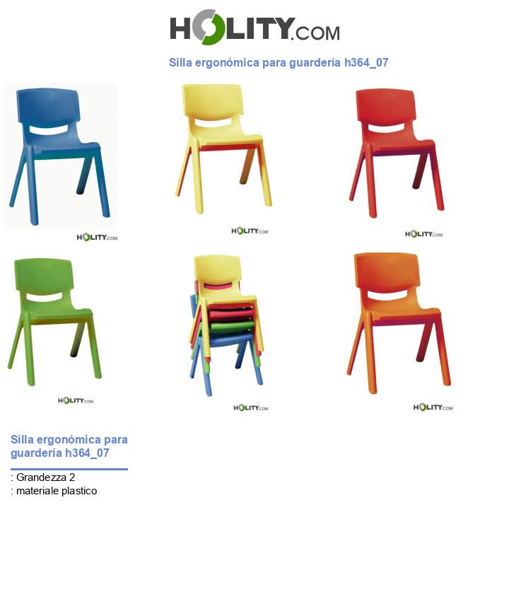 Silla ergonómica para guardería h364_07