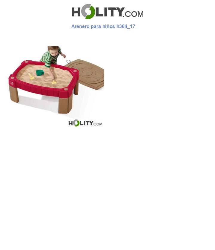 Arenero para niños h364_17