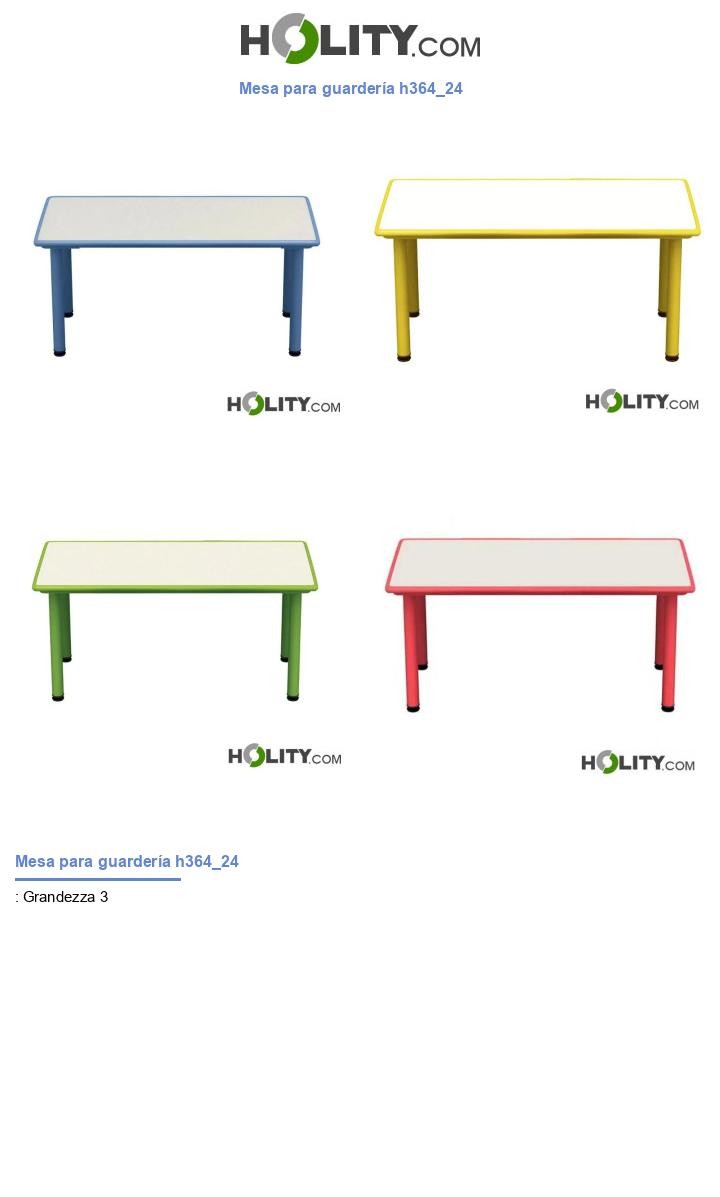 Mesa para guardería h364_24