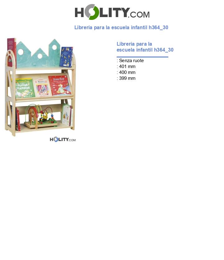 Librería para la escuela infantil h364_30