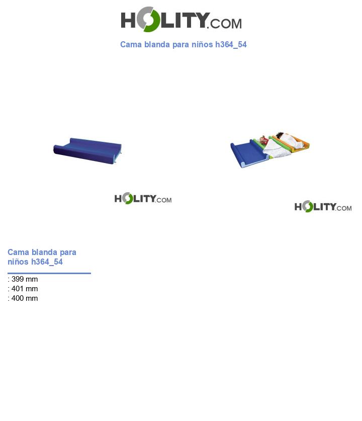 Cama blanda para niños h364_54