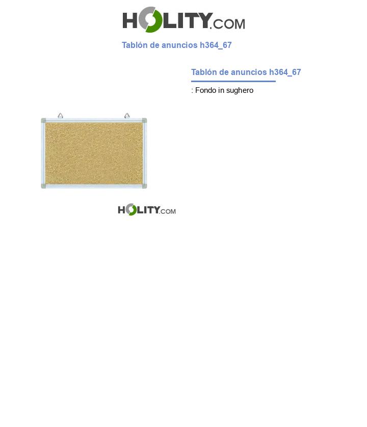 Tablón de anuncios h364_67