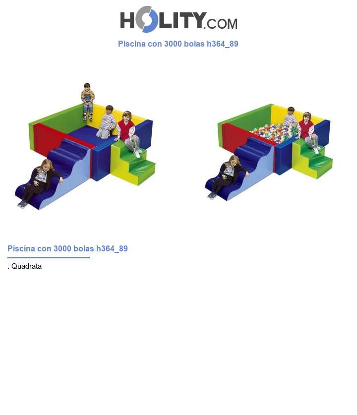 Piscina con 3000 bolas h364_89