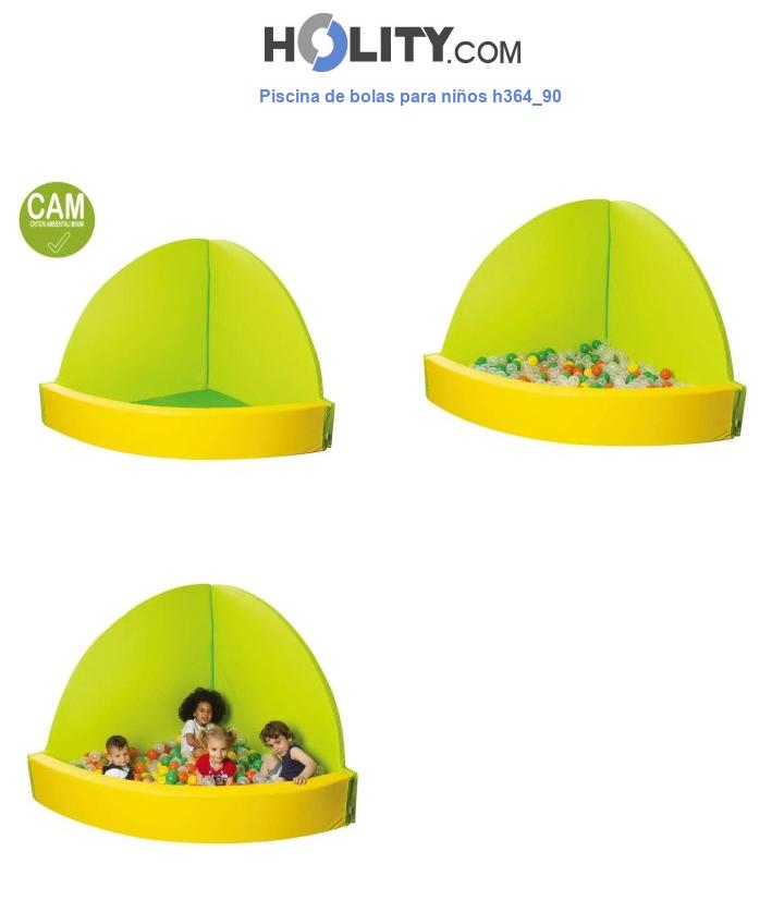 Piscina de bolas para niños h364_90