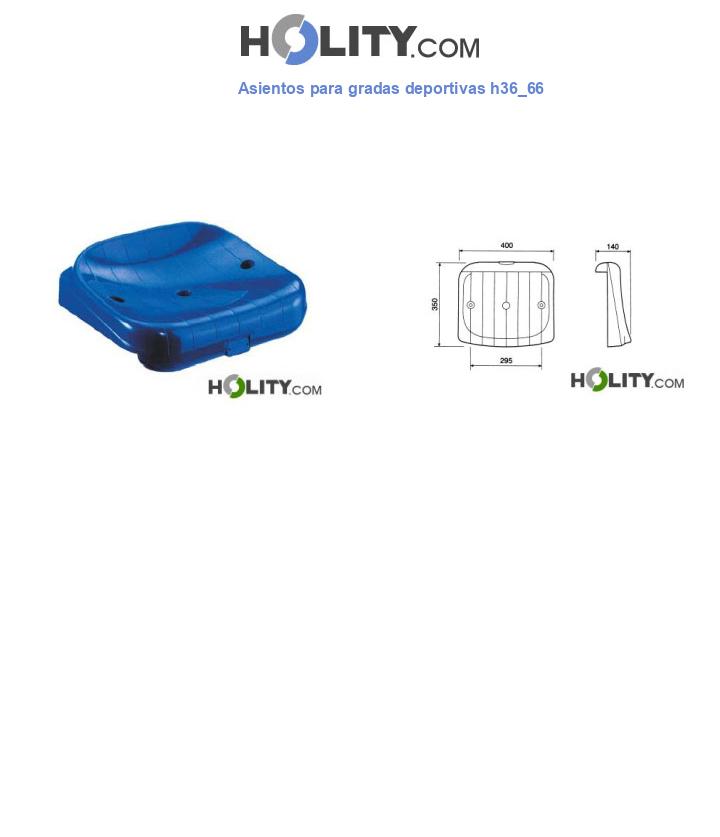 Asientos para gradas deportivas h36_66