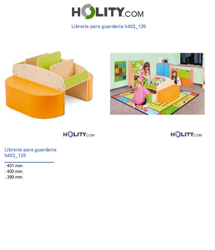 Librería para guardería h402_120
