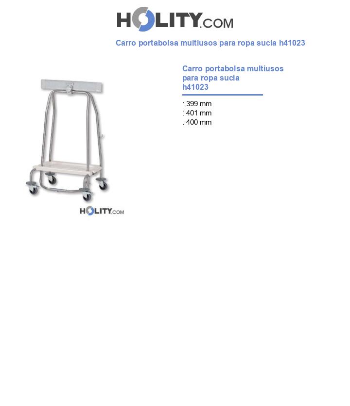 Carro portabolsa multiusos para ropa sucia h41023