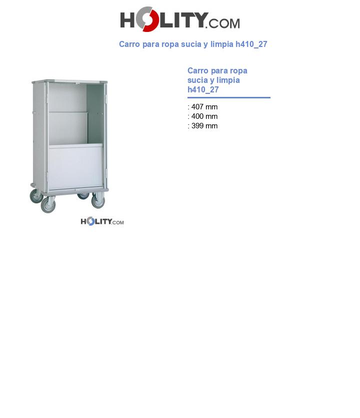 Carro para ropa sucia y limpia h410_27