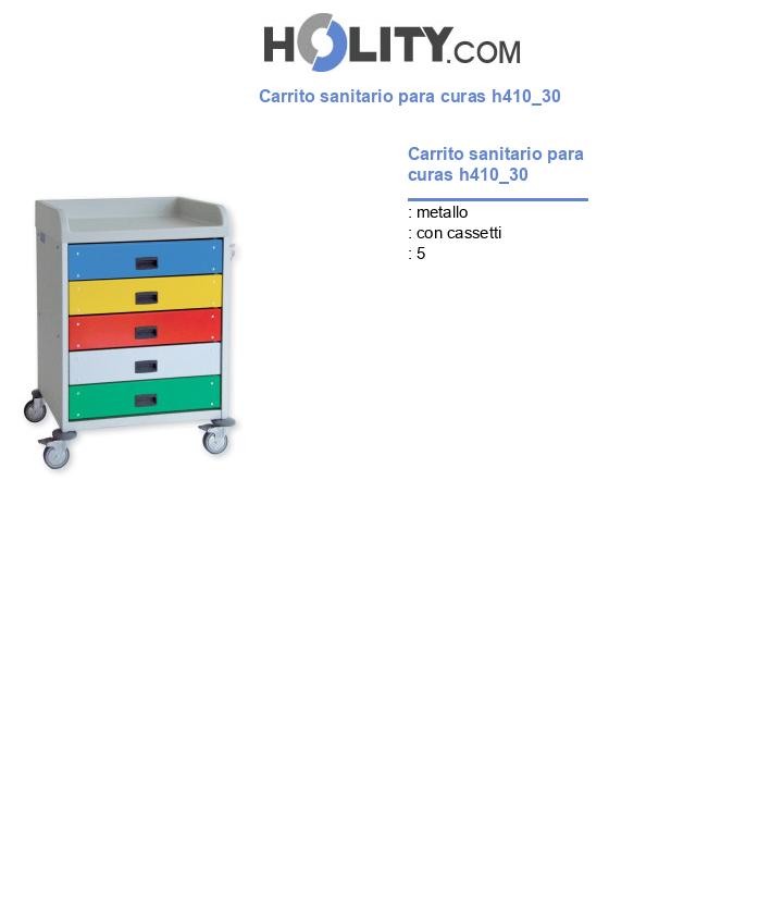 Carrito sanitario para curas h410_30