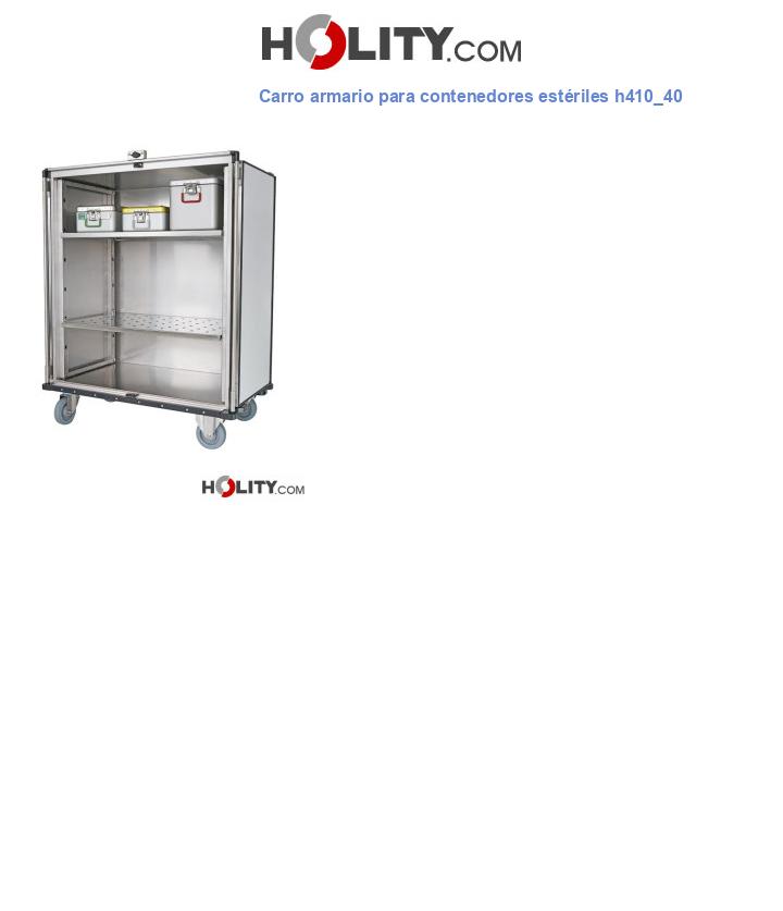 Carro armario para contenedores estériles h410_40