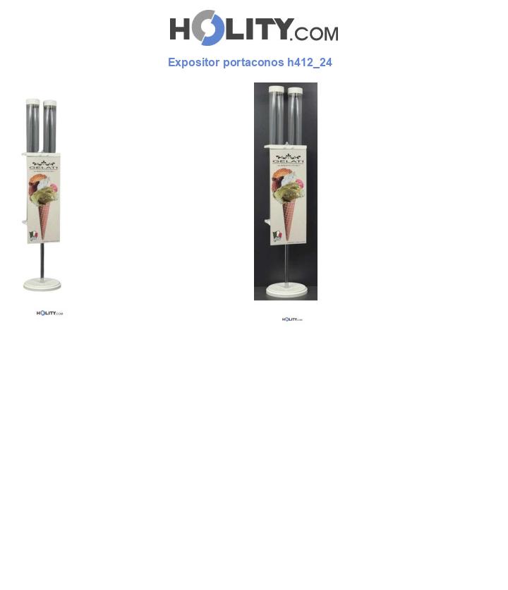 Expositor portaconos h412_24