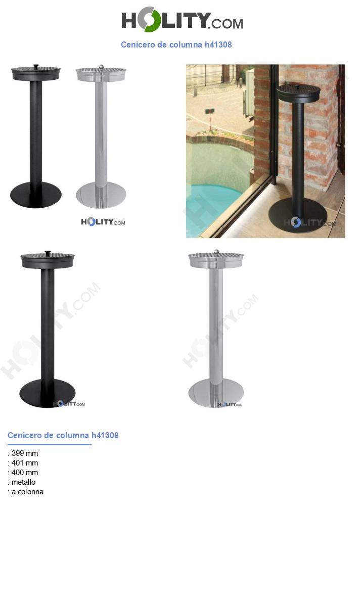 Cenicero de columna h41308