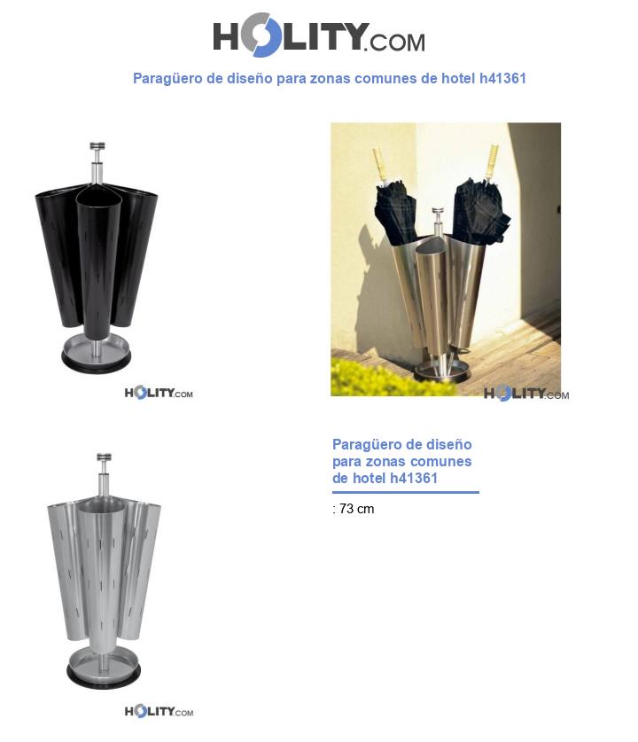 Paragüero de diseño para zonas comunes de hotel h41361