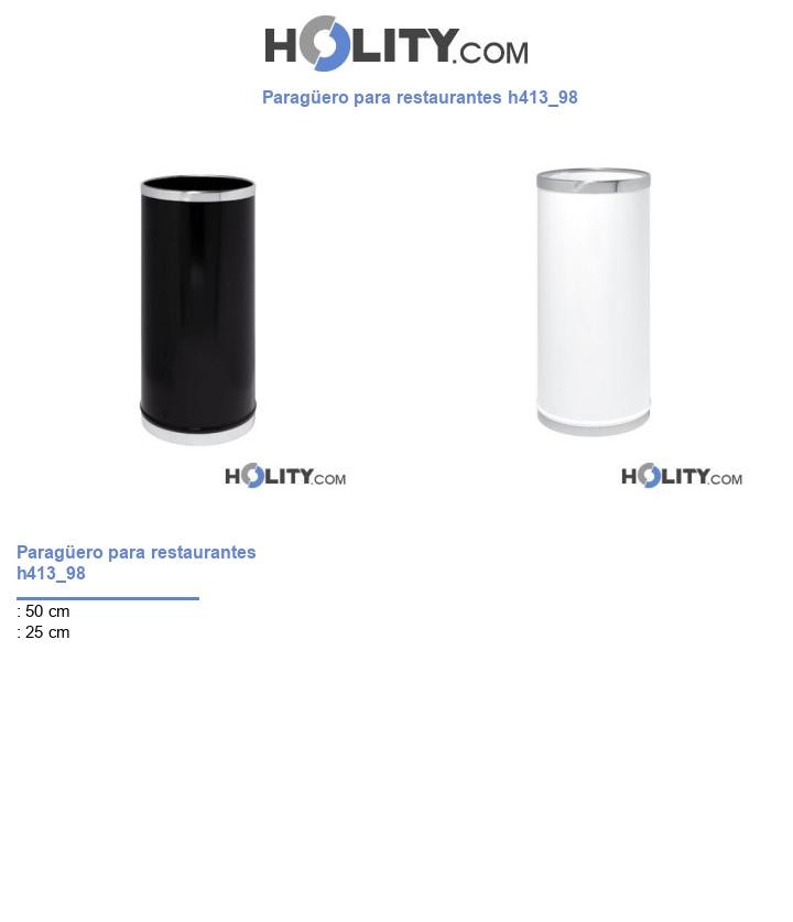 Paragüero para restaurantes h413_98