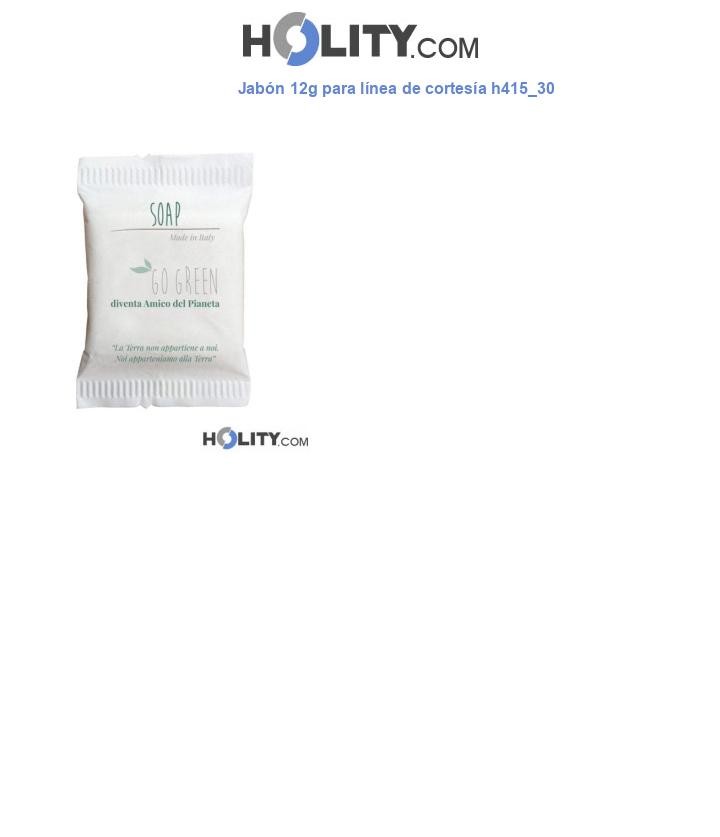 Jabón 12g para línea de cortesía h415_30