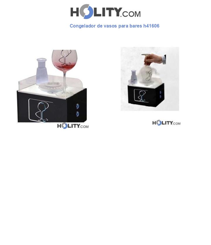 Congelador de vasos para bares h41606