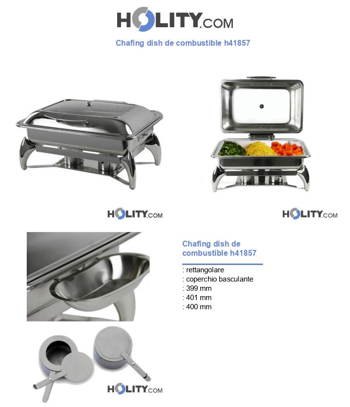 Chafing dish de combustible h41857