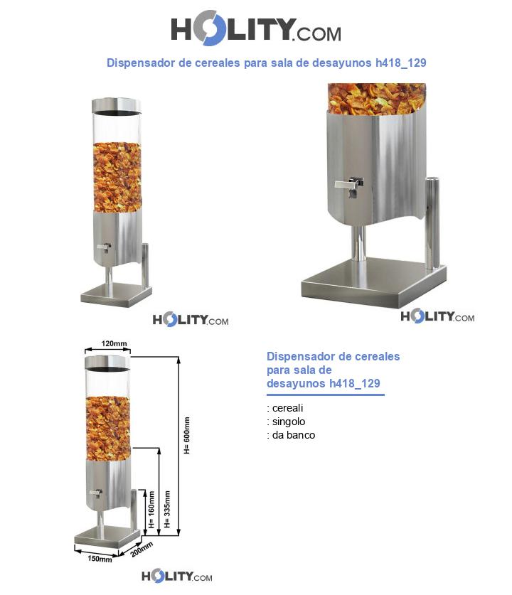 Dispensador de cereales para sala de desayunos h418_129