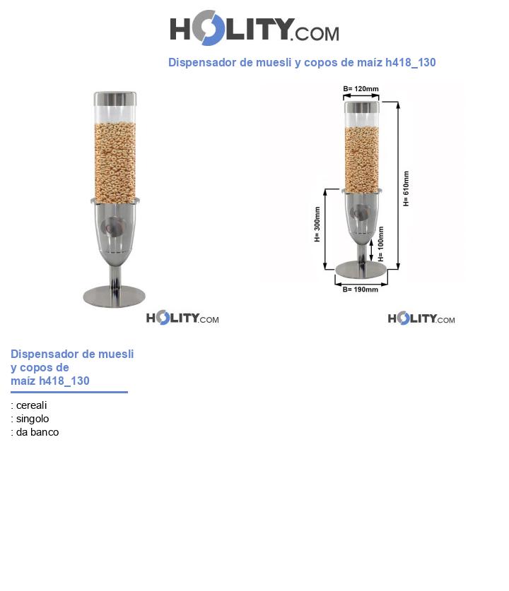 Dispensador de muesli y copos de maíz h418_130