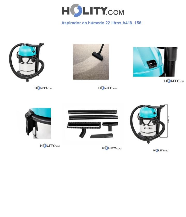 Aspirador en húmedo 22 litros h418_156