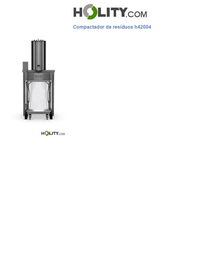 Compactador de residuos h42004