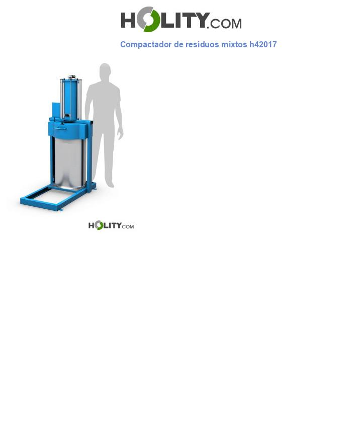 Compactador de residuos mixtos h42017