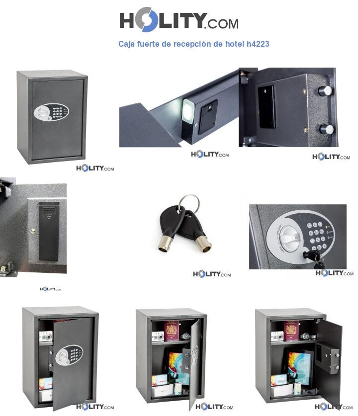 Caja fuerte de recepción de hotel h4223