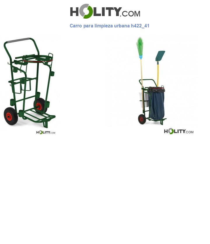 Carro para limpieza urbana h422_41