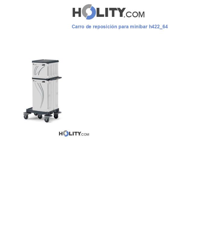 Carro de reposición para minibar h422_64
