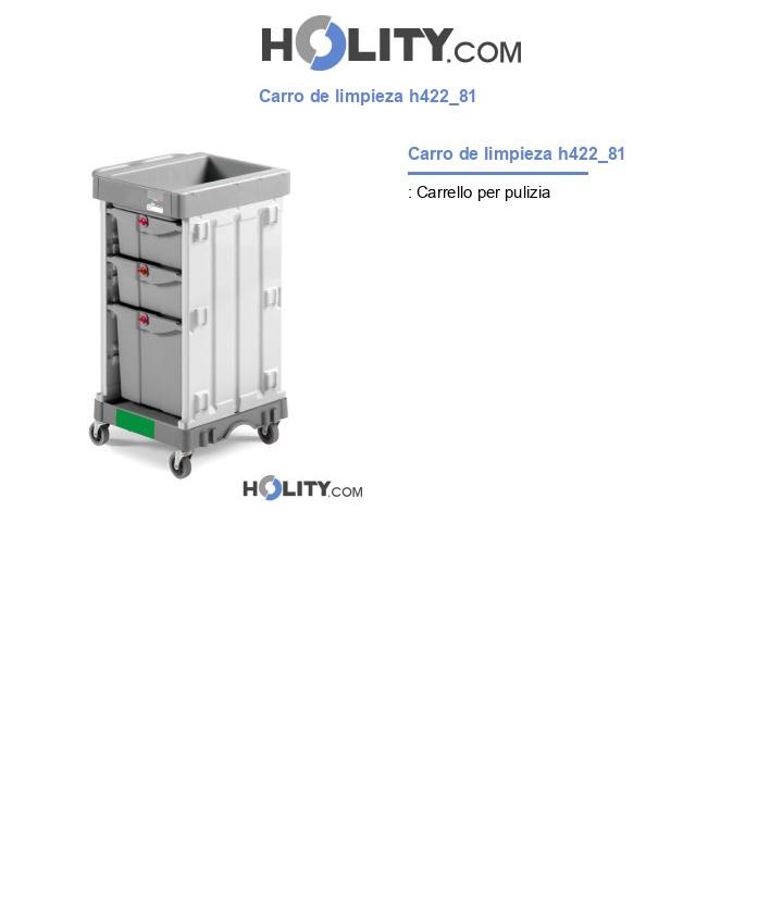 Carro de limpieza h422_81