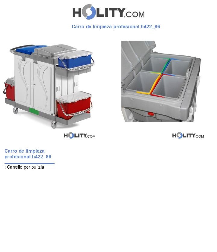 Carro de limpieza profesional h422_86