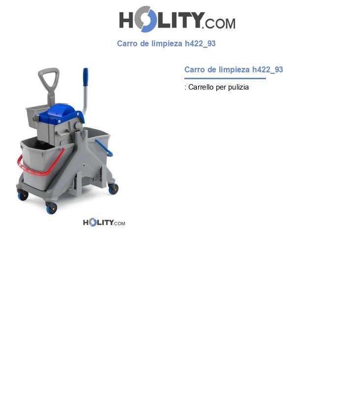 Carro de limpieza h422_93