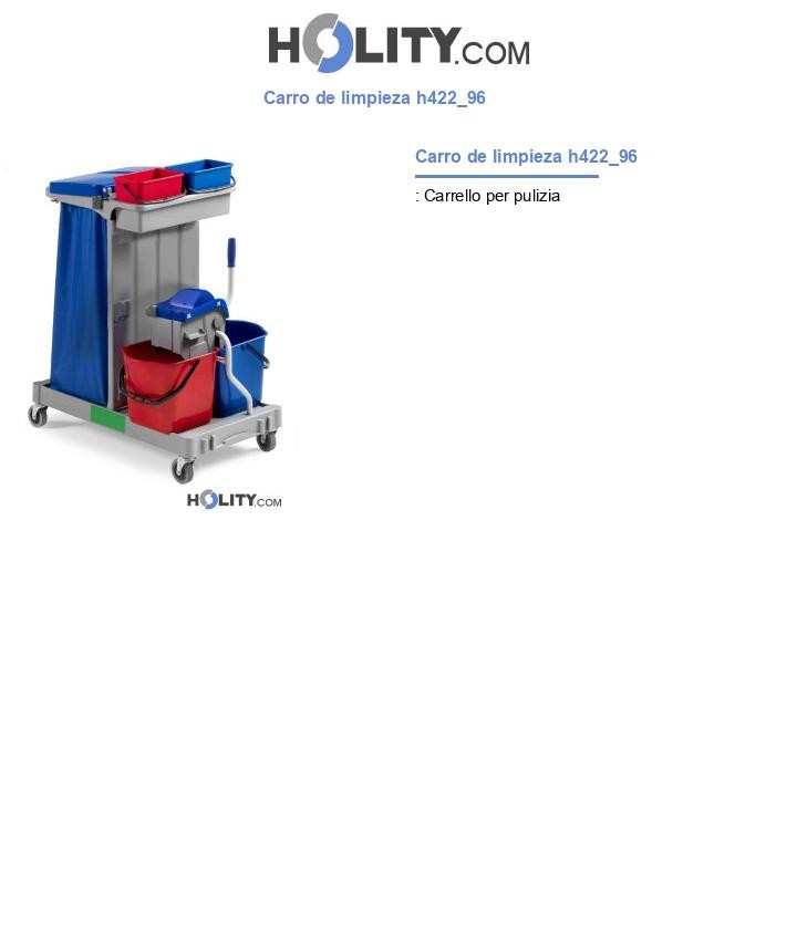Carro de limpieza h422_96